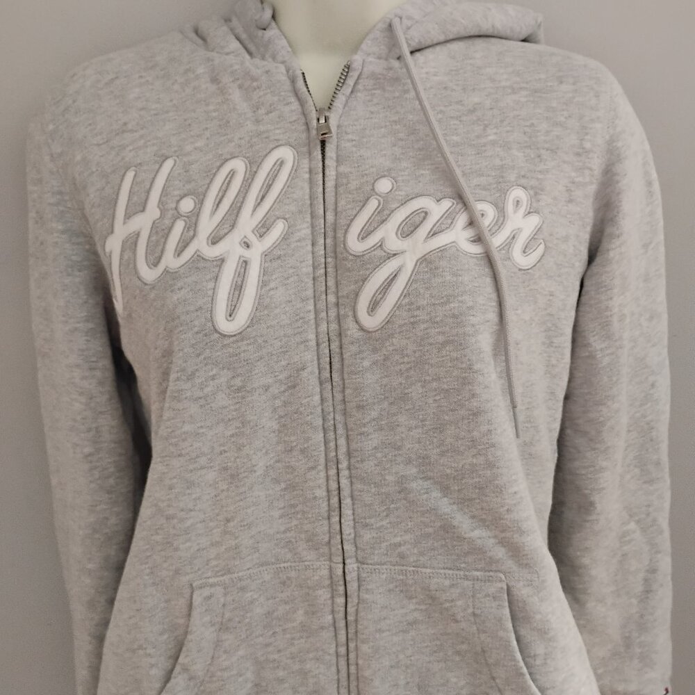 Tommy Hilfiger Gray Sweat hoodie, Small petite, Good Condition